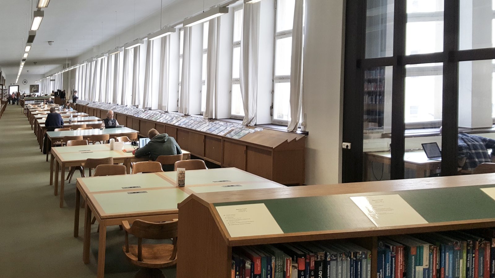 Bibliothek des Deutschen Museums – Lesesaal